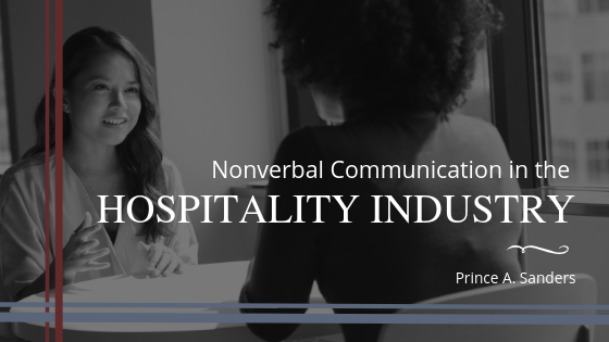 prince a sanders _nonverbal communication in hospitality